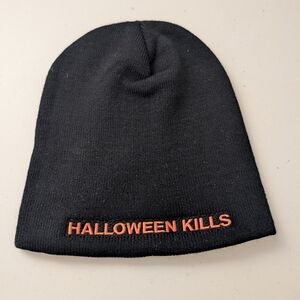 NWOT Black Halloween Kills Beanie - Adult Size